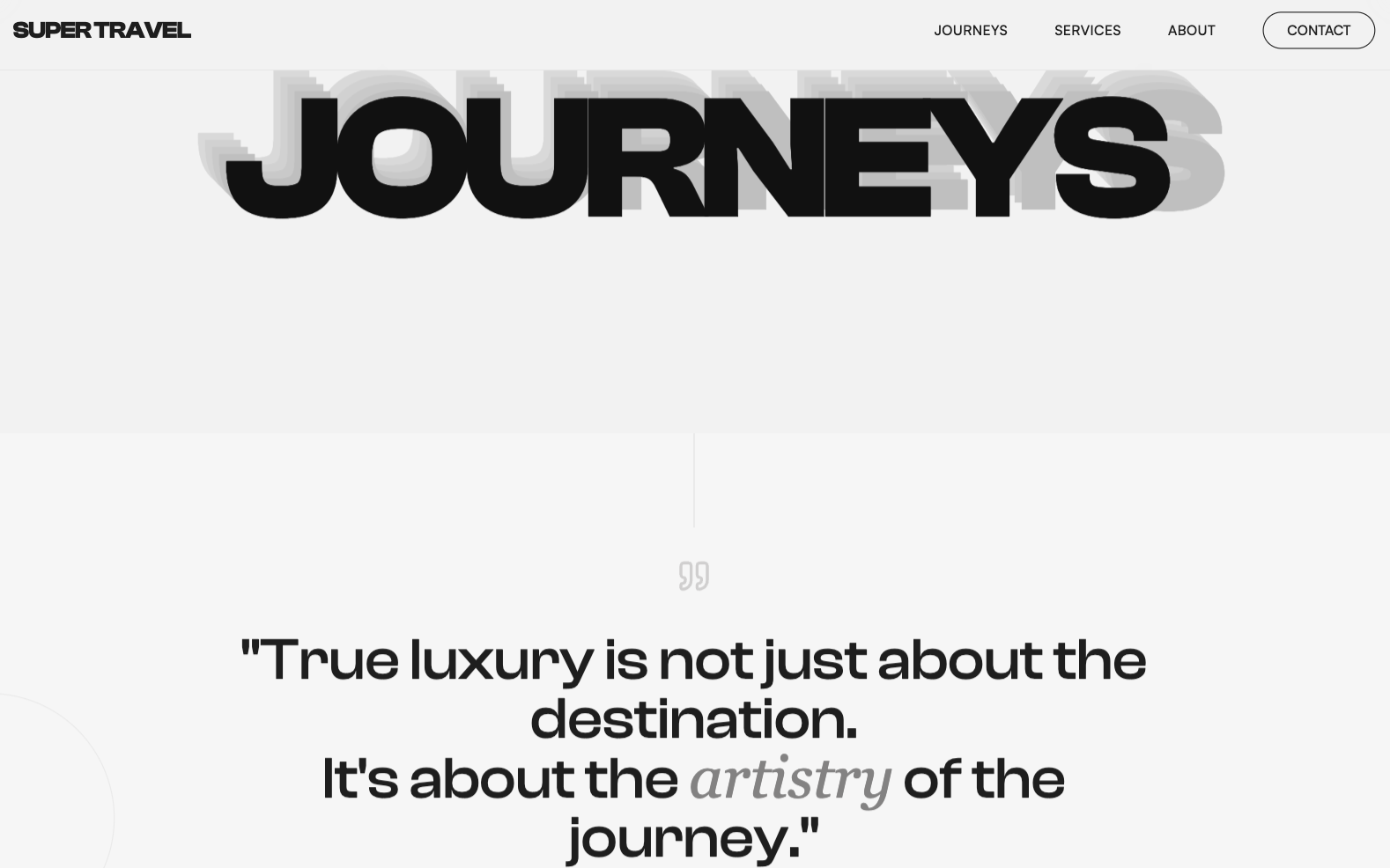 SME website homepage preview